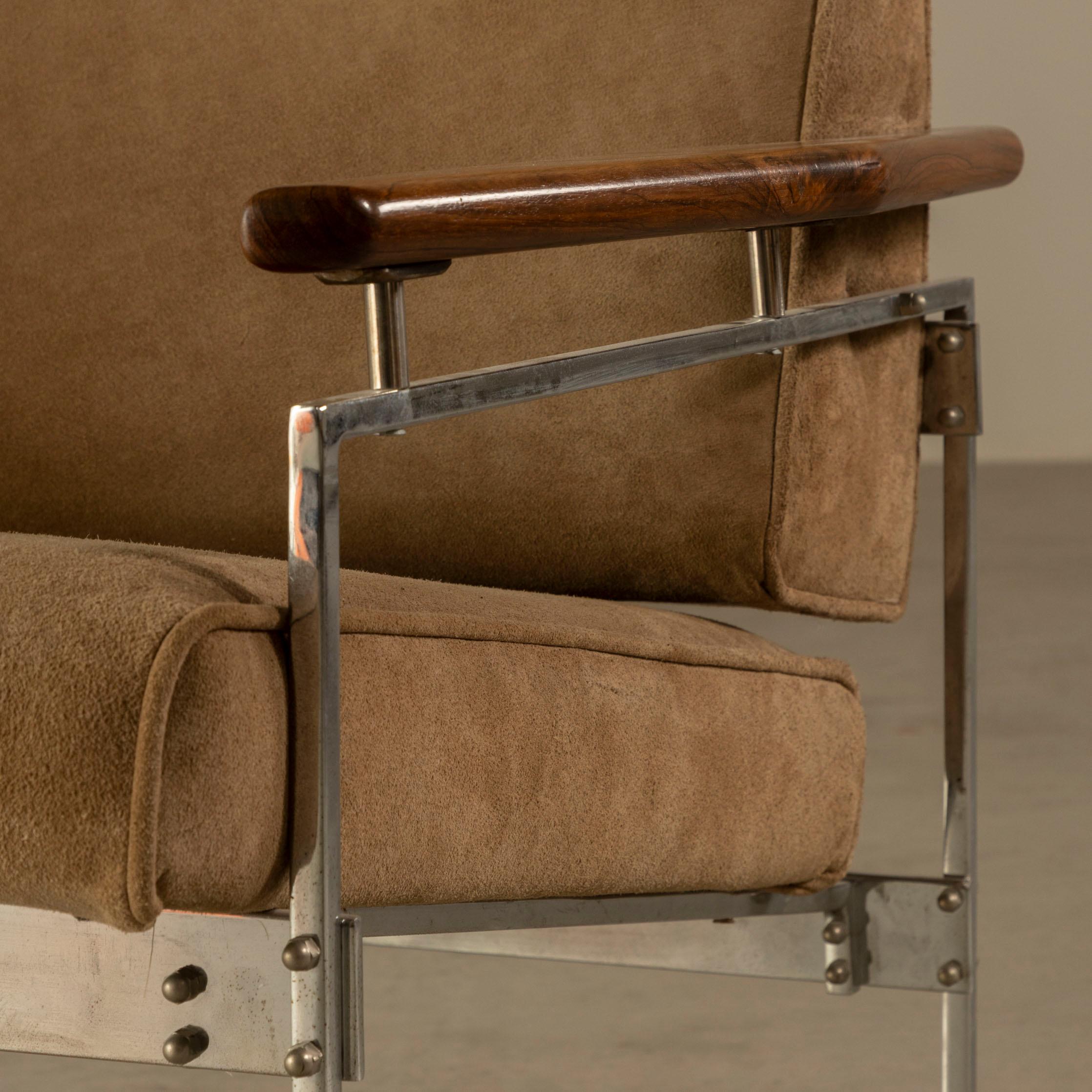 'Beto' Armchair, by Sergio Rodrigues, Brazilian Mid-Century Modern 6