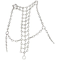 Betony Vernon „Body Chain Halskette“ Halskette aus Sterlingsilber 925, auf Lager