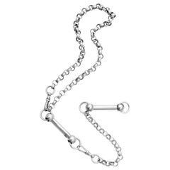 Betony Vernon "Mantra Kit" Bracelet and Necklace Sterling Silver 925 in Stock