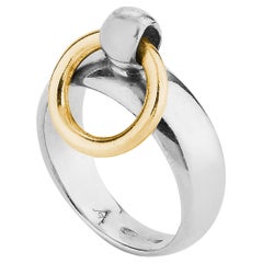 Betony Vernon "O-Ring Band Mini Ring" Ring Sterling Silver 925 18k Gold in Stock