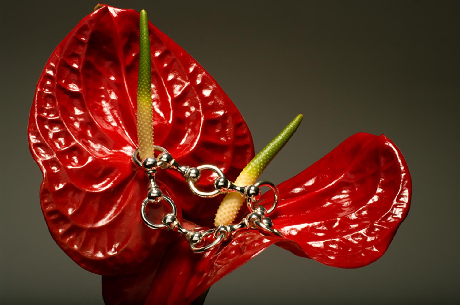 Contemporain Betony Vernon « O'Ring Chain Bracelet Moyen » en argent sterling 925 en vente