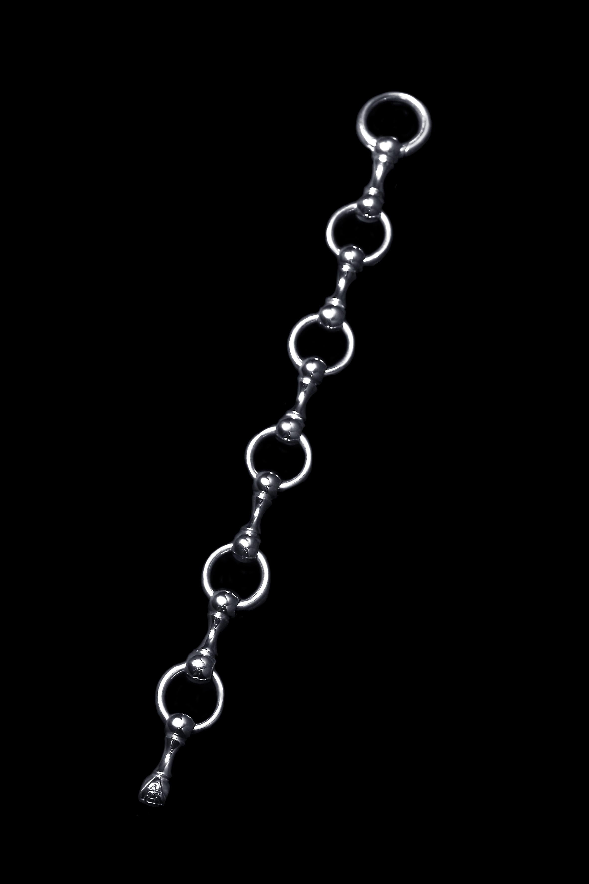 Betony Vernon « O'Ring Chain Bracelet Moyen » en argent sterling 925 Unisexe en vente