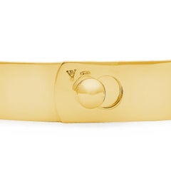 Betony Vernon "O'Ring Choker Mini Diamond Pavée" Necklace 18 Karat Gold in Stock