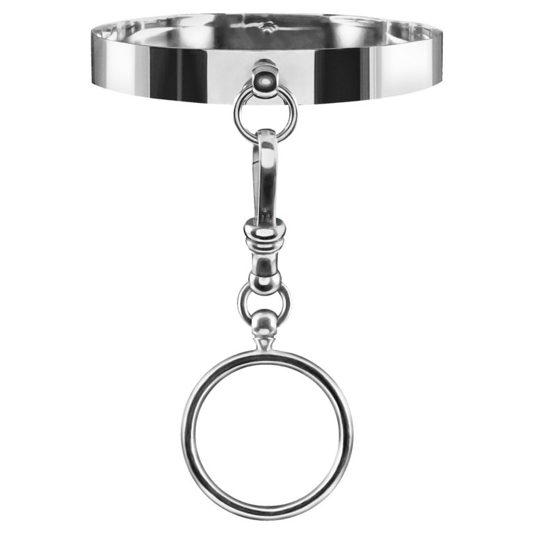 Betony Vernon "O-Ring Choker with Shaft Ring" Necklace Sterling Silver 925  For Sale at 1stDibs | silver o ring choker, o ring necklace, choker necklace  with ring