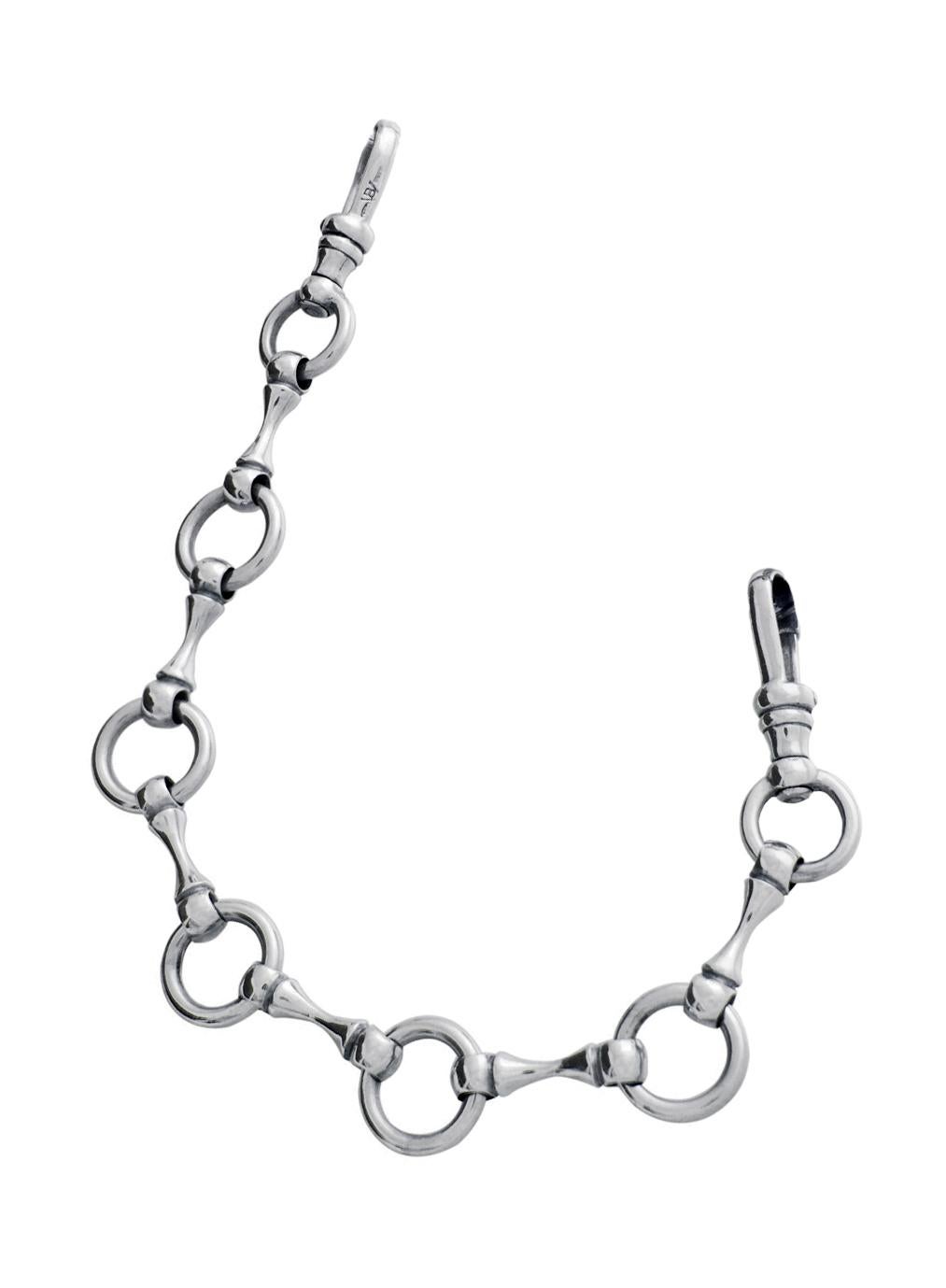 Betony Vernon « O-Ring Cuff Kit » - Grande chaîne-bracelet en argent sterling 925 en vente 1