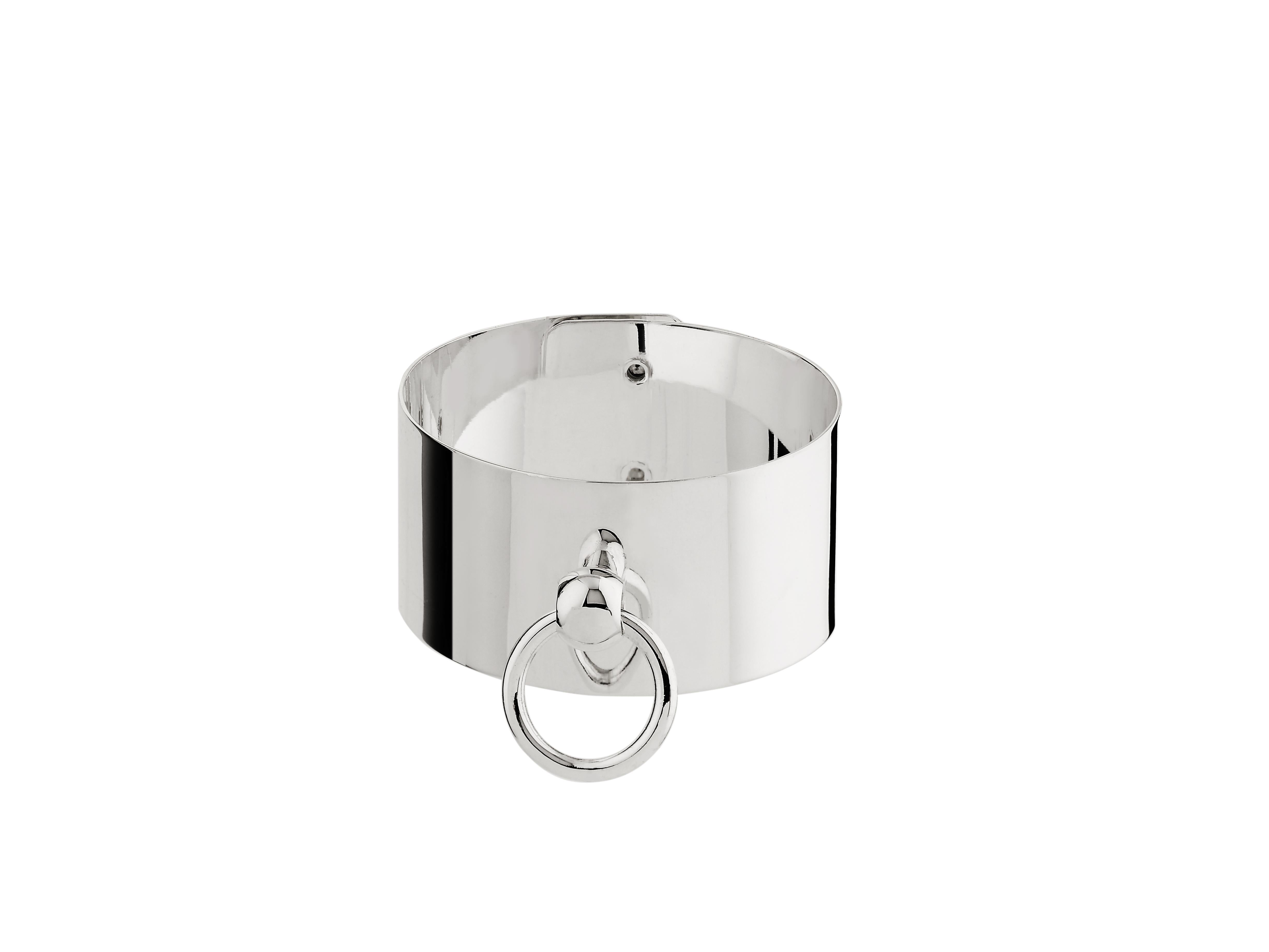 Betony Vernon « O-Ring Cuff Kit » - Grande chaîne-bracelet en argent sterling 925 en vente 2
