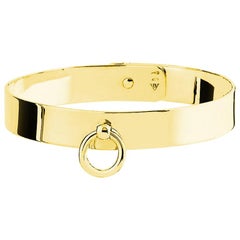 Betony Vernon "O'Ring Cuff Mini" Bracelet 18 Karat Gold in Stock