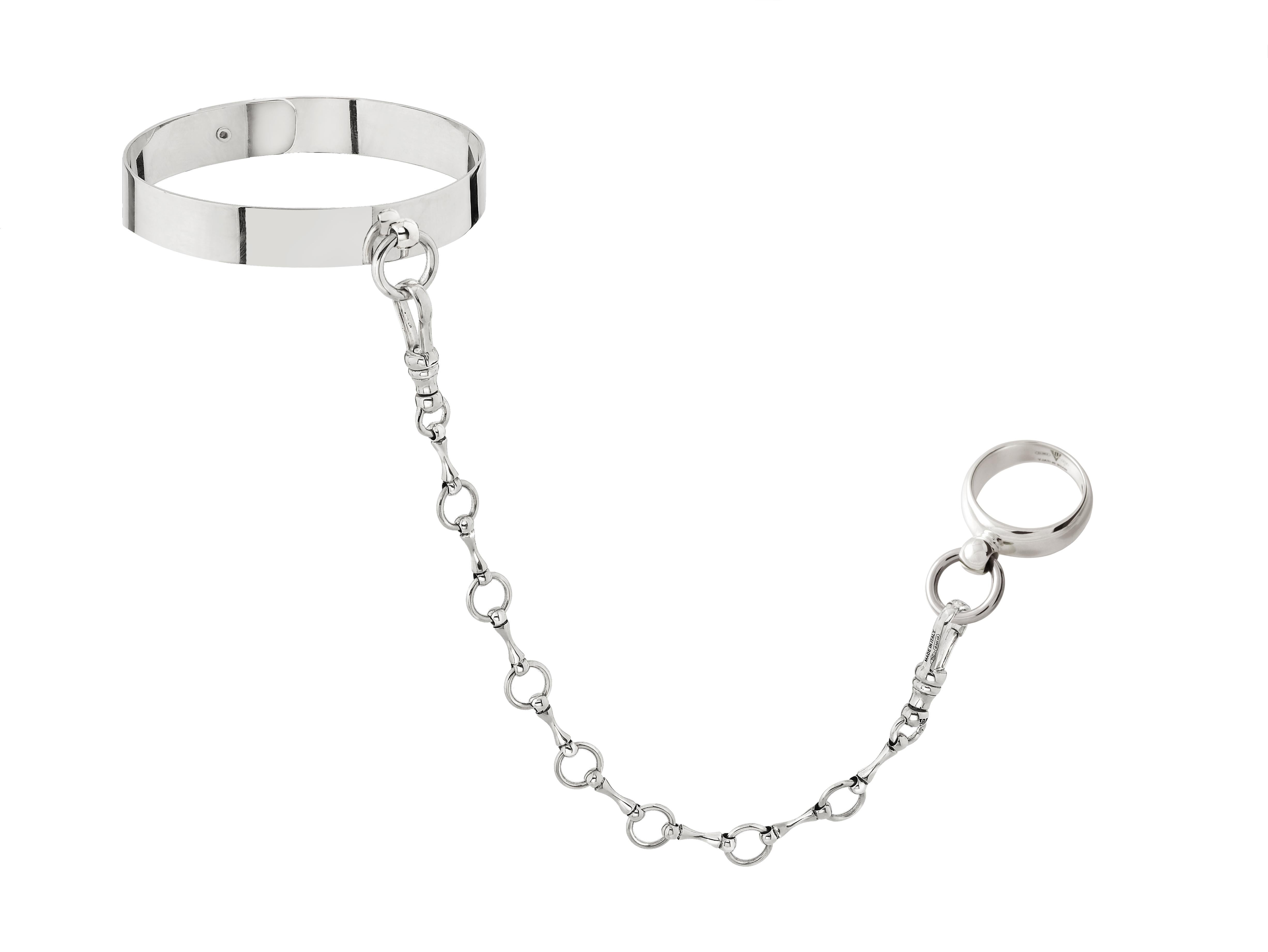 Betony Vernon „O-Ring Cuff Mini“ Armband aus Sterlingsilber 925 im Angebot 3