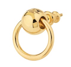 Betony Vernon "O-Ring Earrings" 18 Karat Gold in Stock