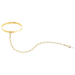 Betony Vernon "O Ring Piercing Kit" Necklace 18K Gold Pavée Diamond