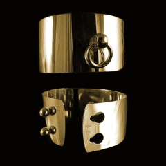 Betony Vernon Pulsera "O'Ring Wrist Cuff Large" Oro de 18 Kilates