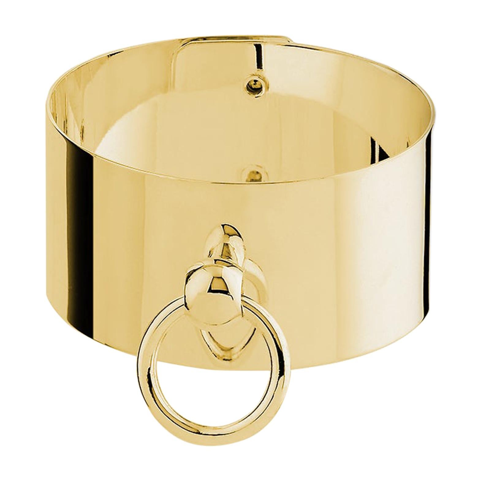 Betony Vernon "O'Ring Wrist Cuff Large" Bracelet 18 Karat Gold