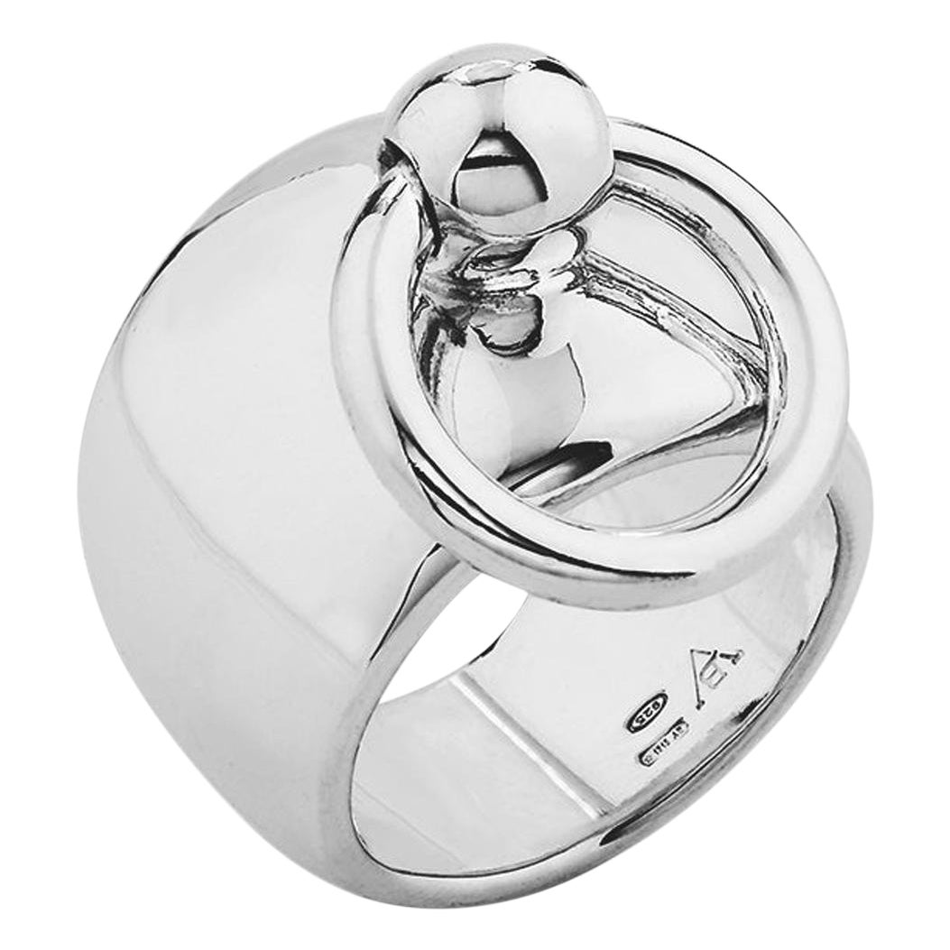 Betony Vernon « O'Ring Band Large Ring », argent sterling 925 en vente