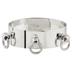 Betony Vernon "O'Ring Cuff Three Mechanisms" Bracelet Sterling Silver 925