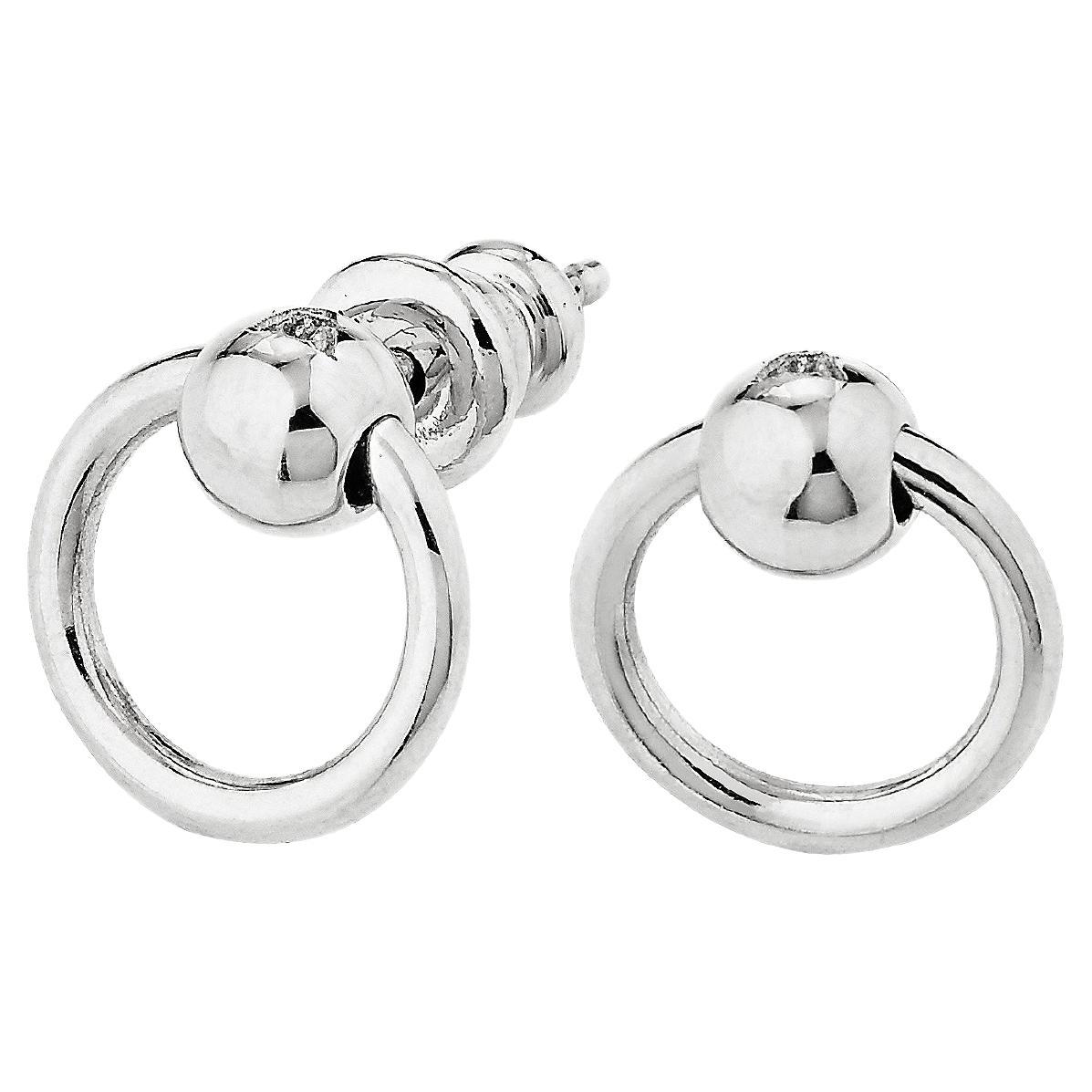 Betony Vernon "Pendientes O'Ring mini" Plata de ley 925