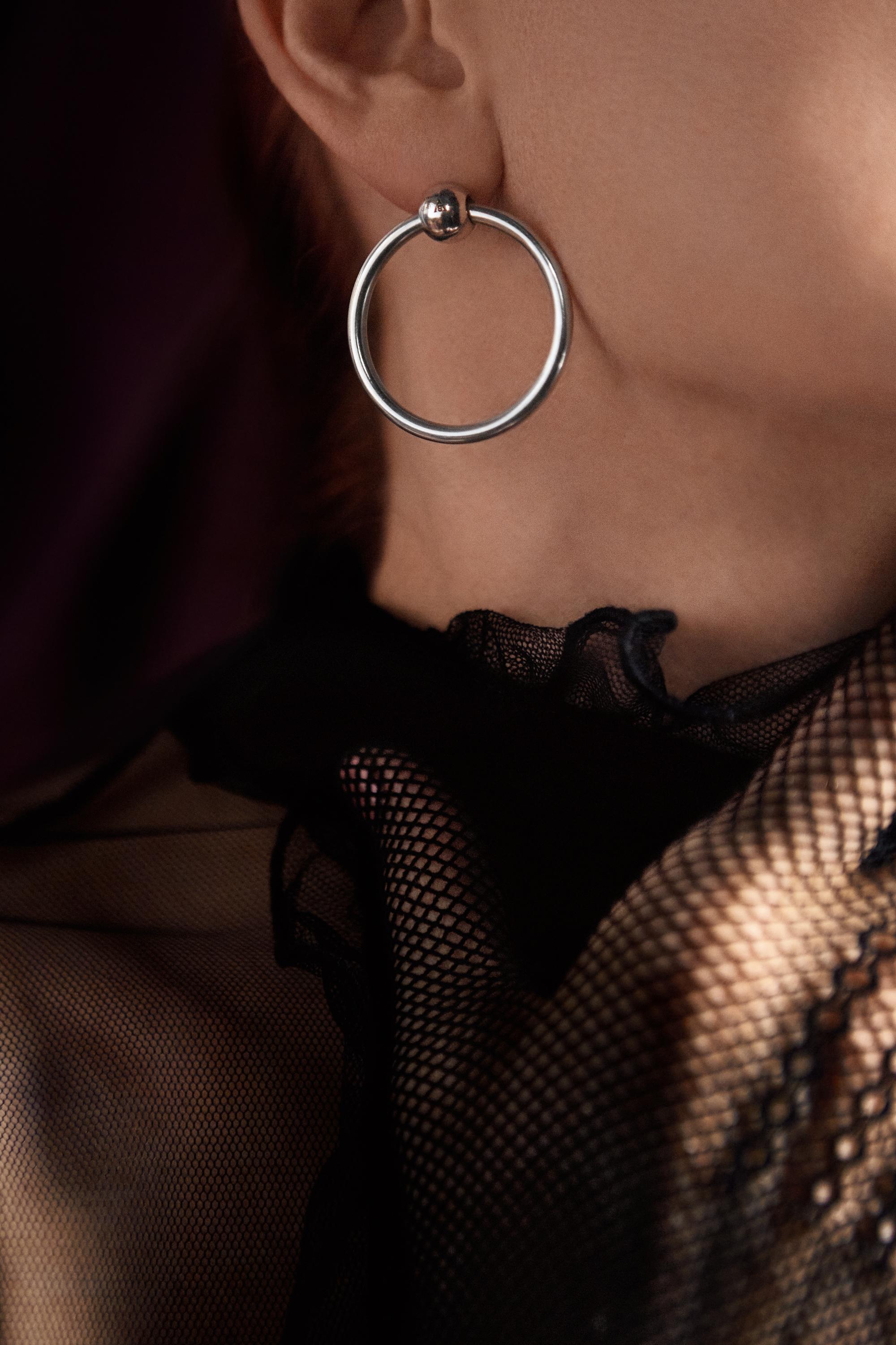 o ring earrings