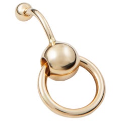 Betony Vernon "O'Ring Piercing Ombligo" Piercing Oro 18 Kilates en Stock