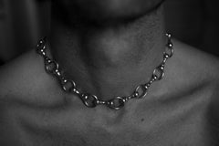 Betony Vernon "O'Ring Signature Chain Collier Large"Sterling Silver 925 in Stock