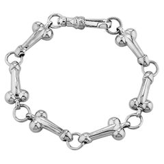 Betony Vernon "Bracciale a catena forata" Bracciale in argento 925 in stock