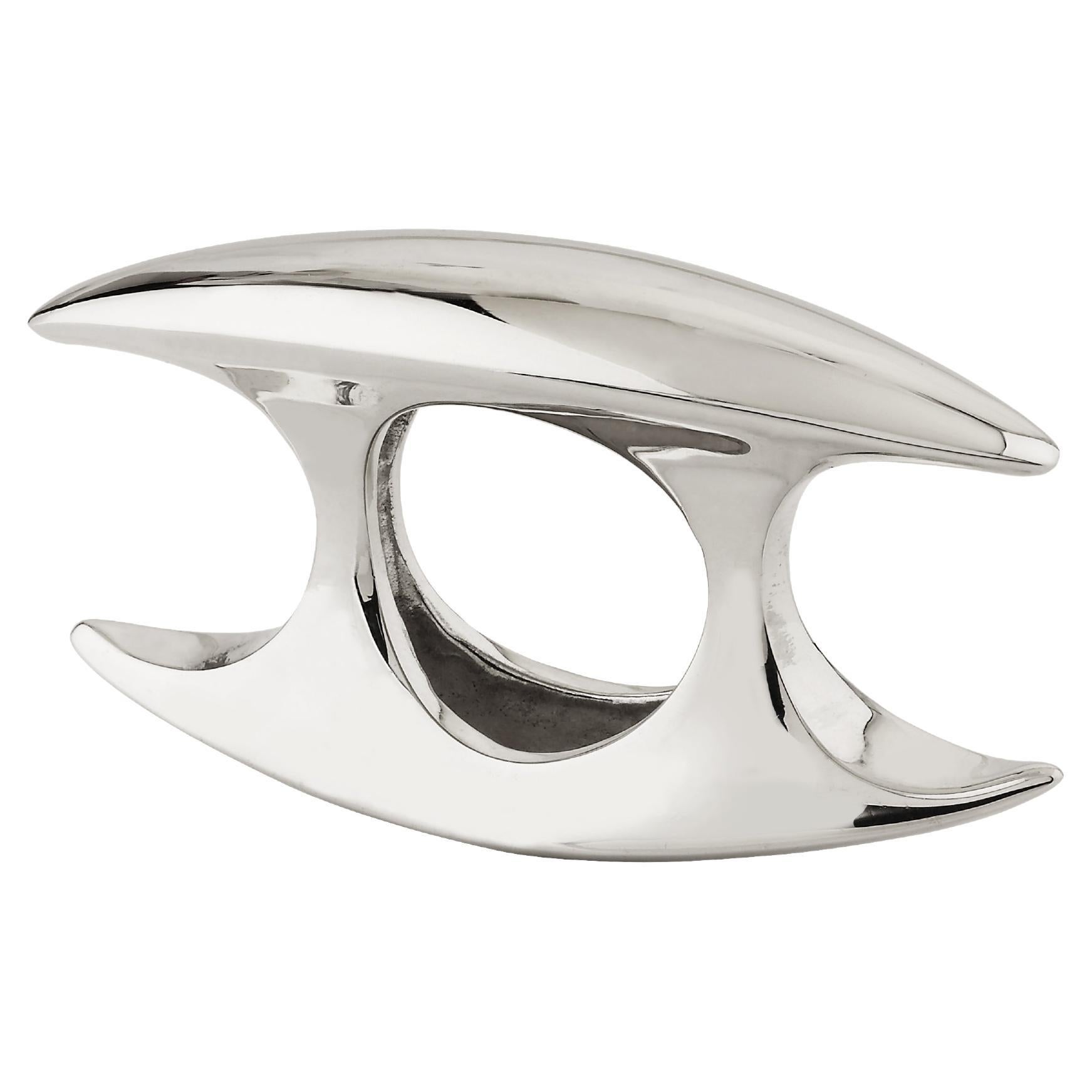 Betony Vernon "Pod Massage Ring" Sterling Silver 925 in Stock  For Sale