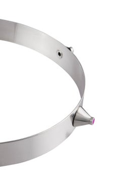 Betony Vernon "Spikes Choker" Sterling Silver 925 and Rubies in Stock