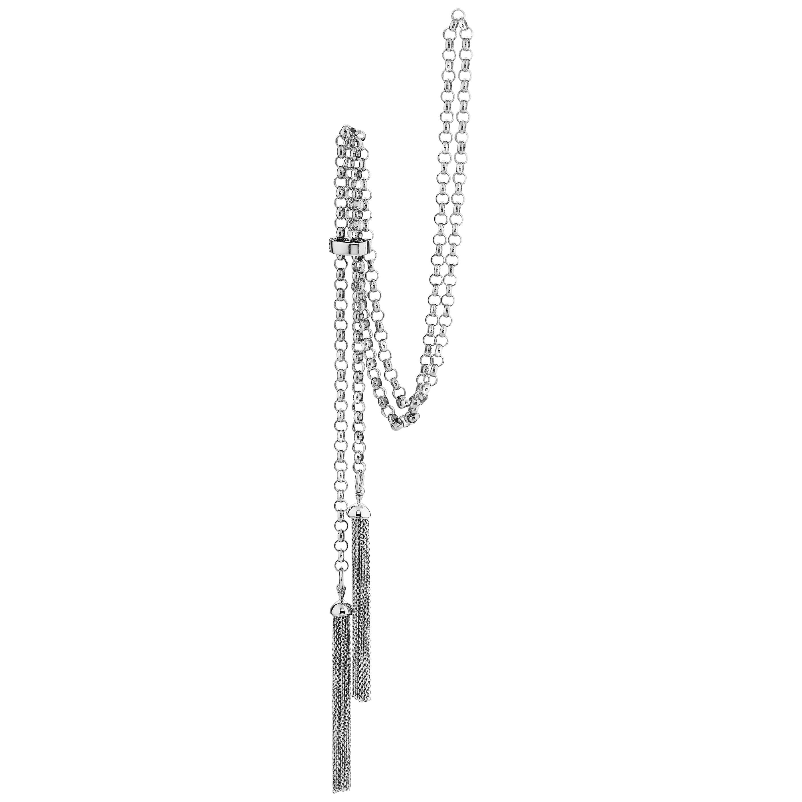 Betony Vernon "Tassel Chain" Necklace Bracelet Sterling Silver 925