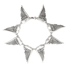 Betony Vernon "Alas Collier" Collar Único en Stock de Plata de Ley 925
