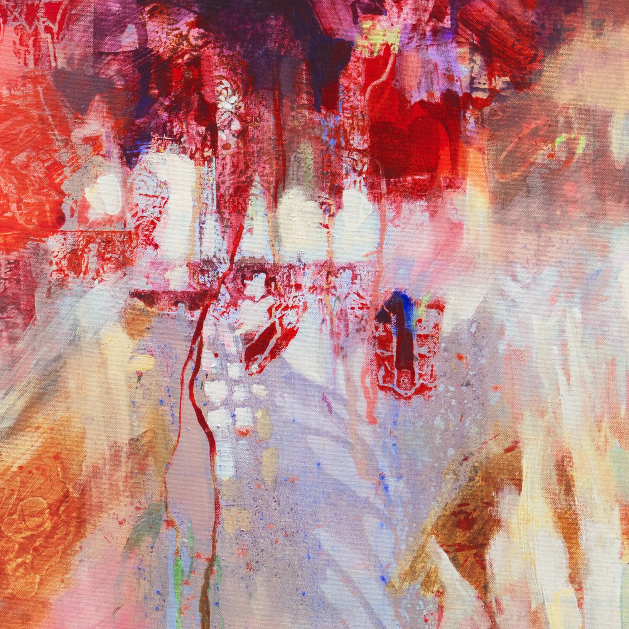 „Abstract, Lilac and Rose“, American Watercolor Society, National WC Society im Angebot 3