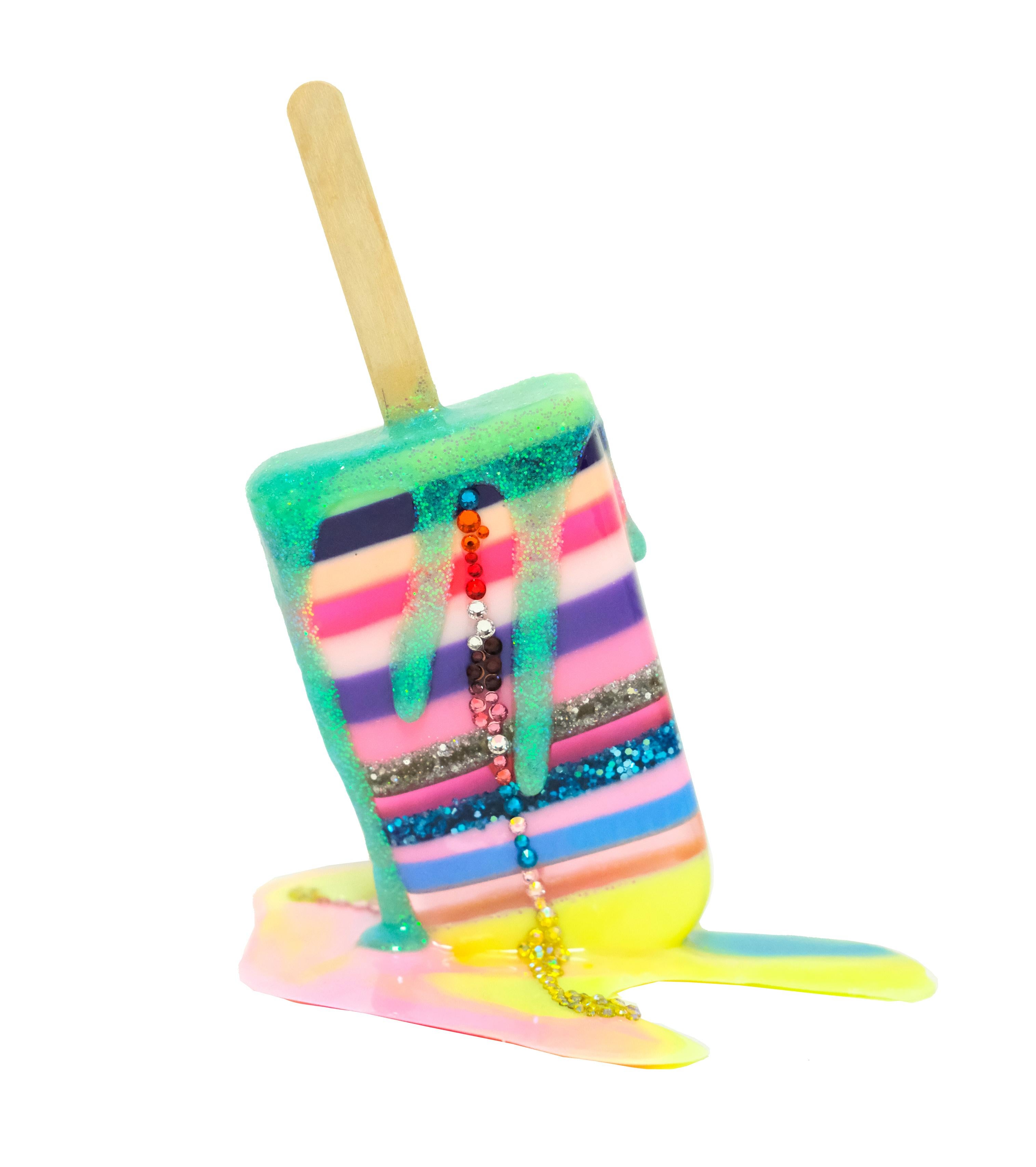 "90s Beach Party" -  Resin Popsicle Sculpture