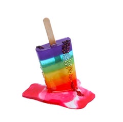 "Crystal Classic" - 6 in t" Resin Popsicle Sculpture