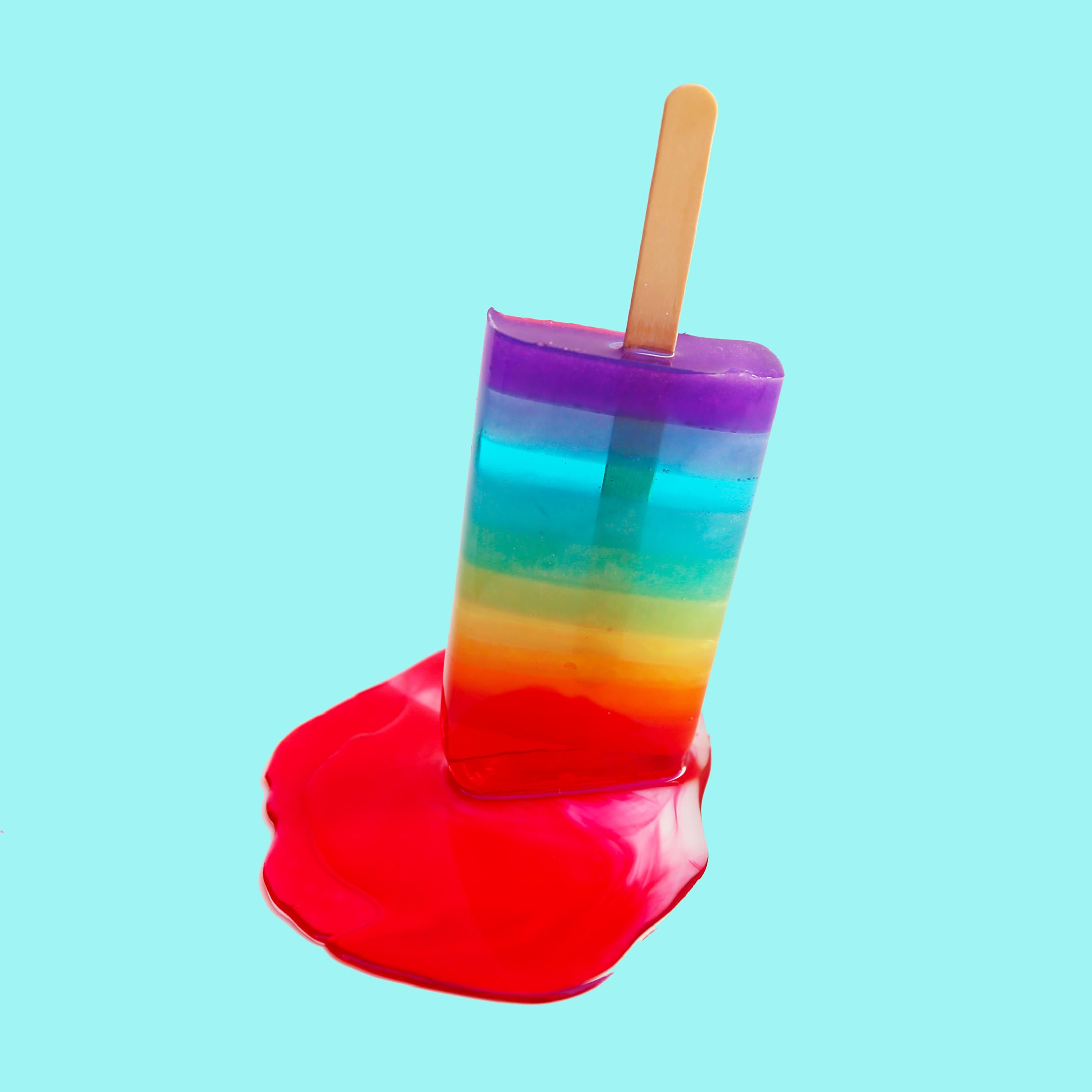 melting popsicle sculpture