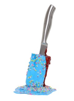 „Psycho Sprinkle Pop“ –  Kunstharz- Popsicle-Skulptur