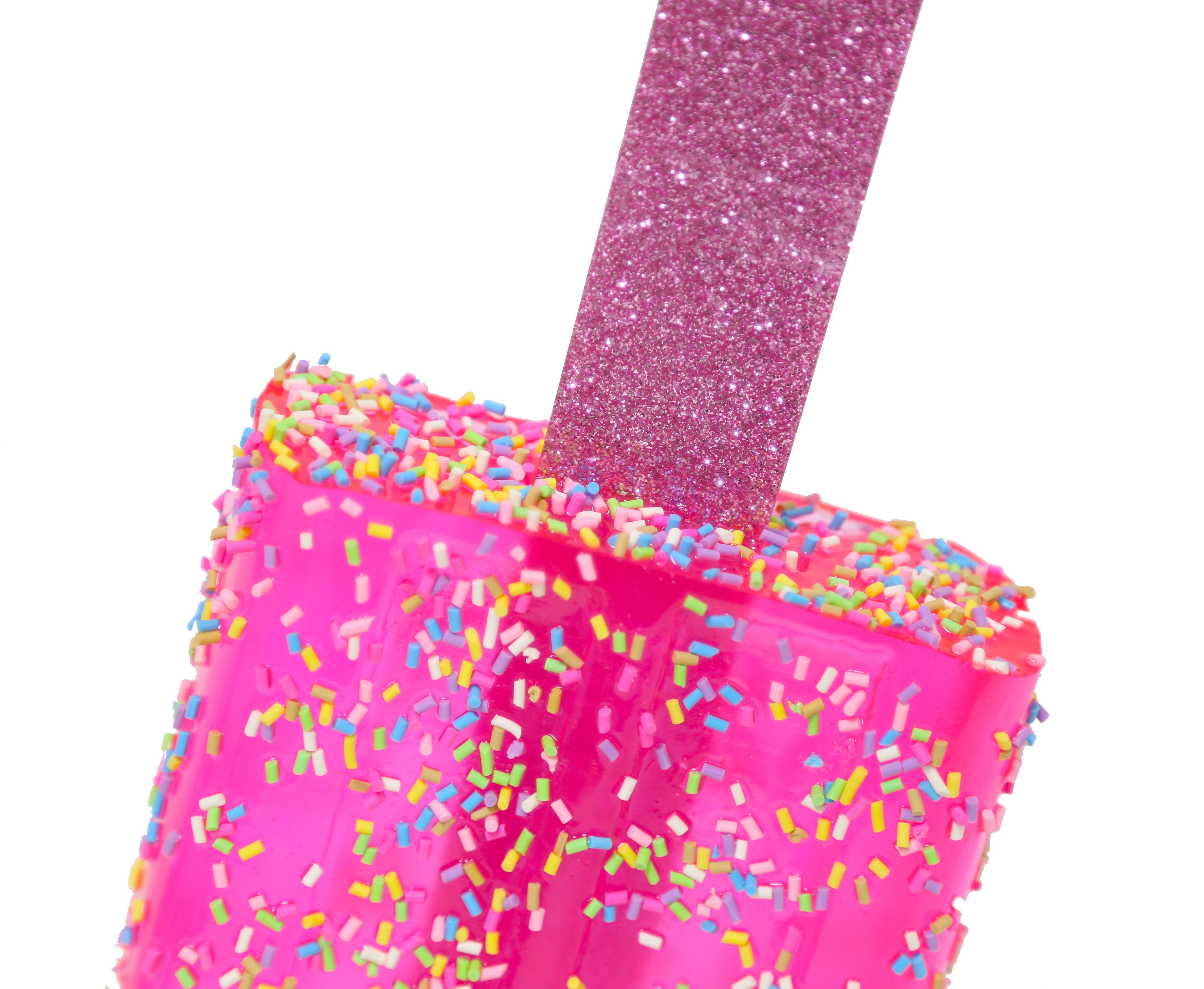 Rosa Sprinkle Pop - Sculpture di Betsy Enzensberger