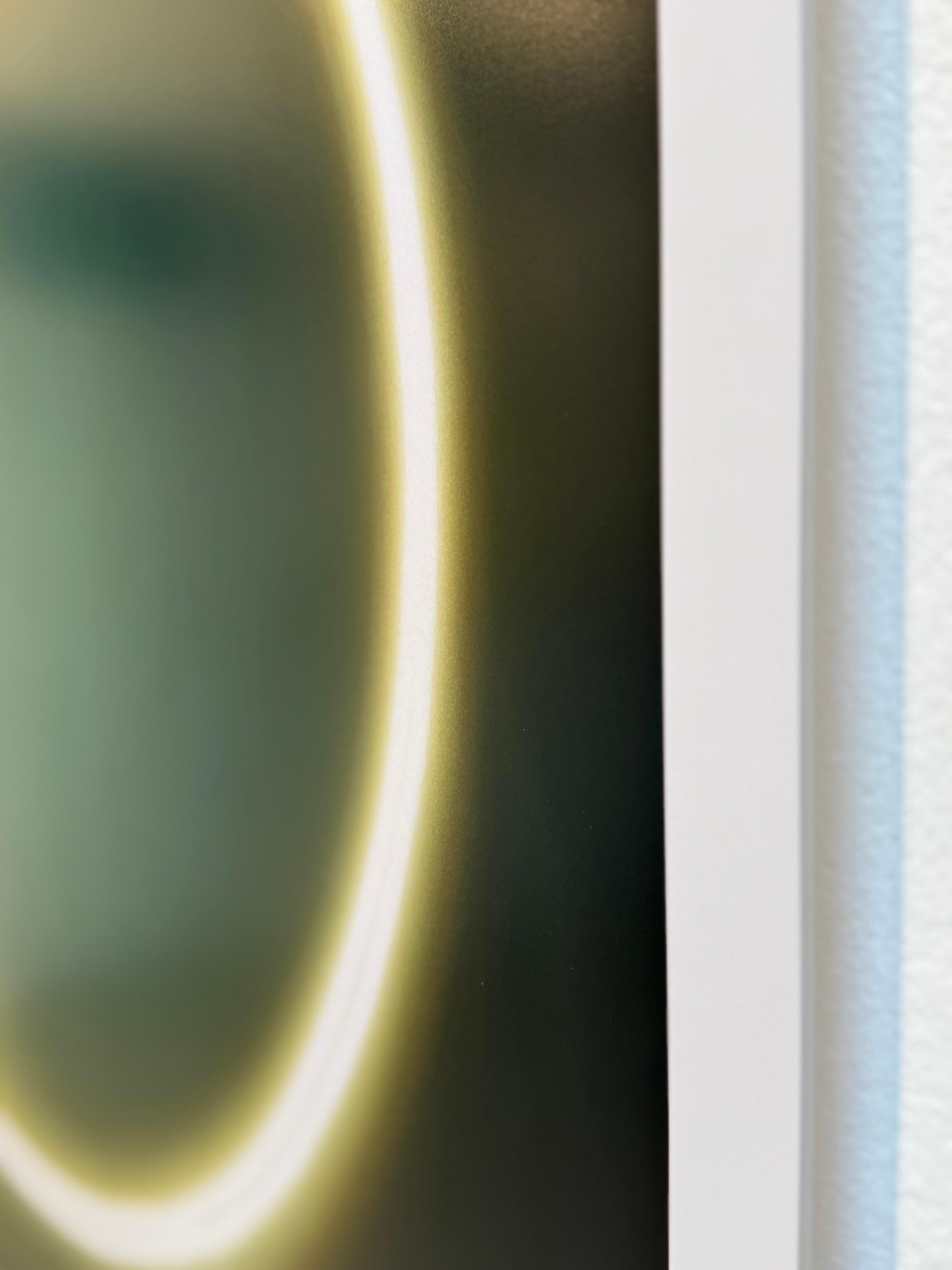 Farbfotografie, abstrahierte Sonne, himmlisch, Sterne funkeln, Himmel, hoher Kontrast im Angebot 5