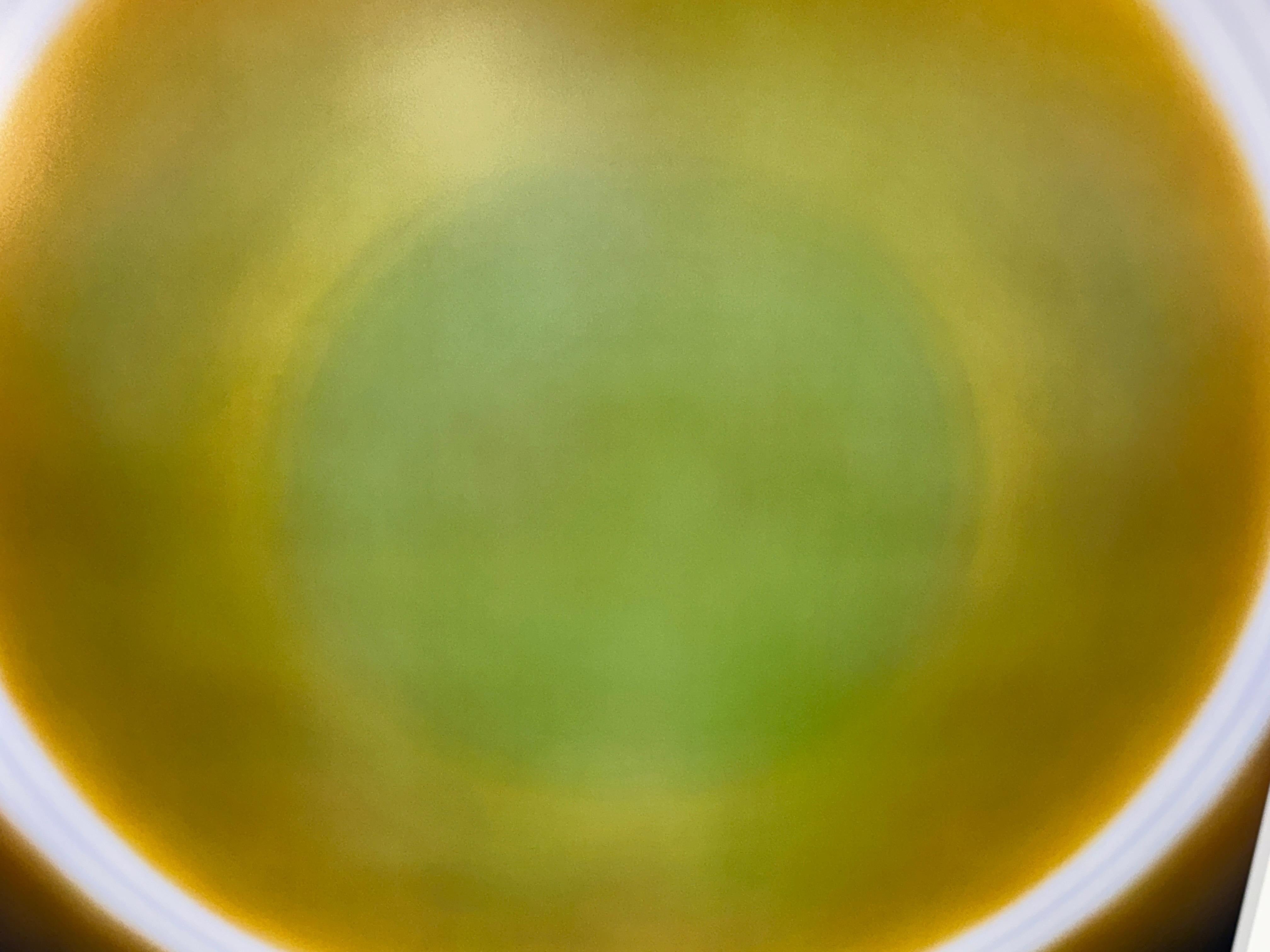 Fotografía en color, Celeste, Paisaje abstracto, Circular Amarillo, Verde en venta 8