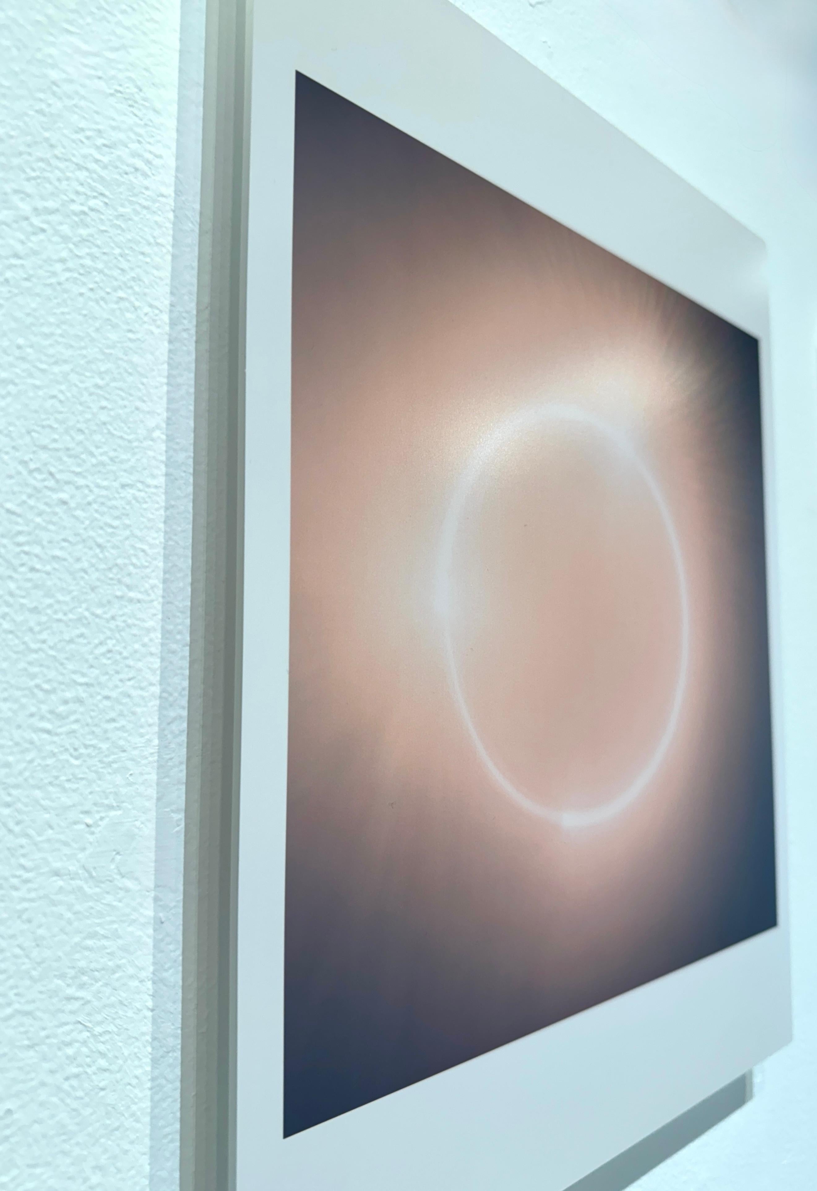 Color Photograph, Celestial, Landscape, Abstract Circular Pink, Limited Edition For Sale 3