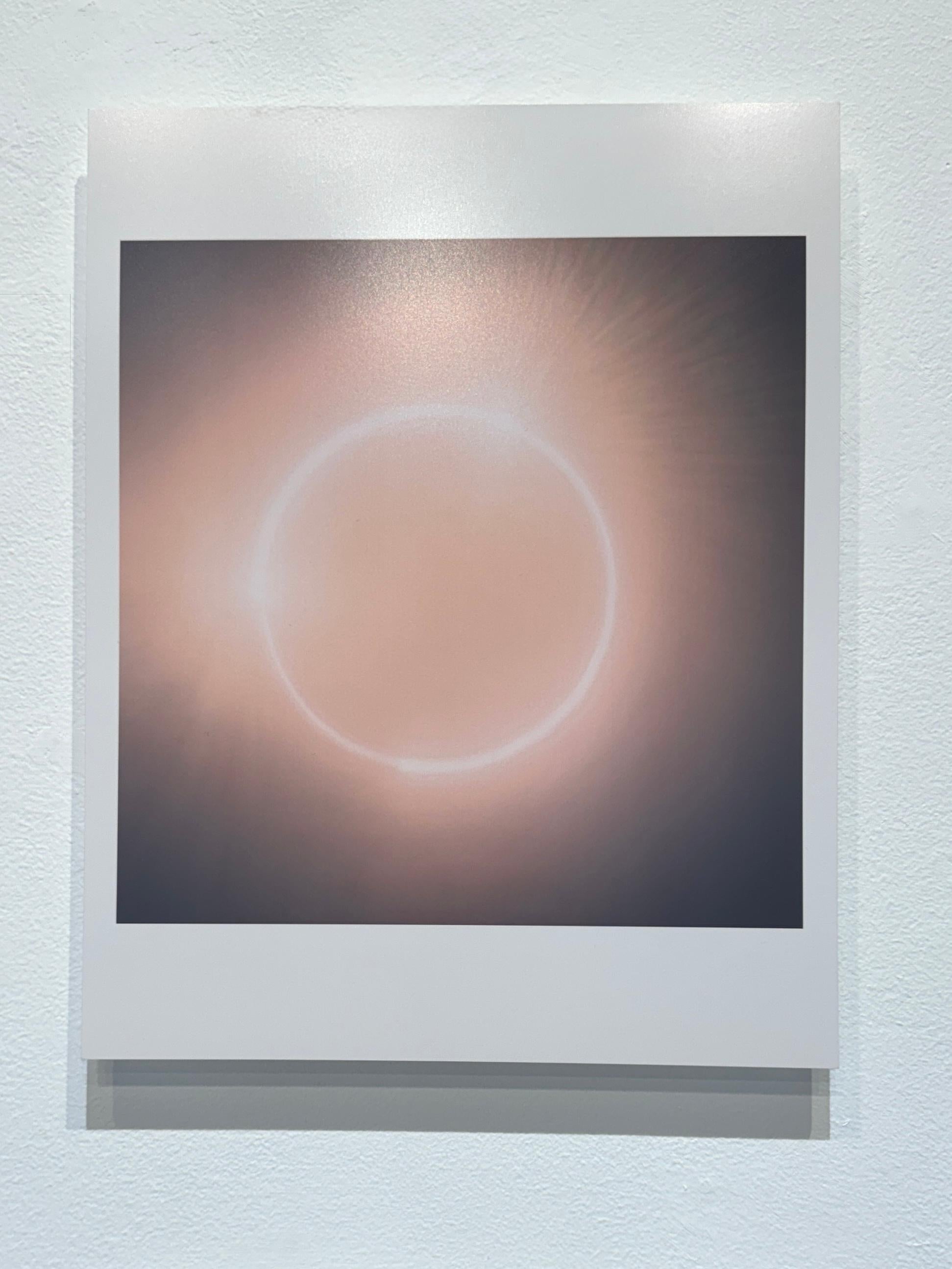 Color Photograph, Celestial, Landscape, Abstract Circular Pink, Limited Edition For Sale 4