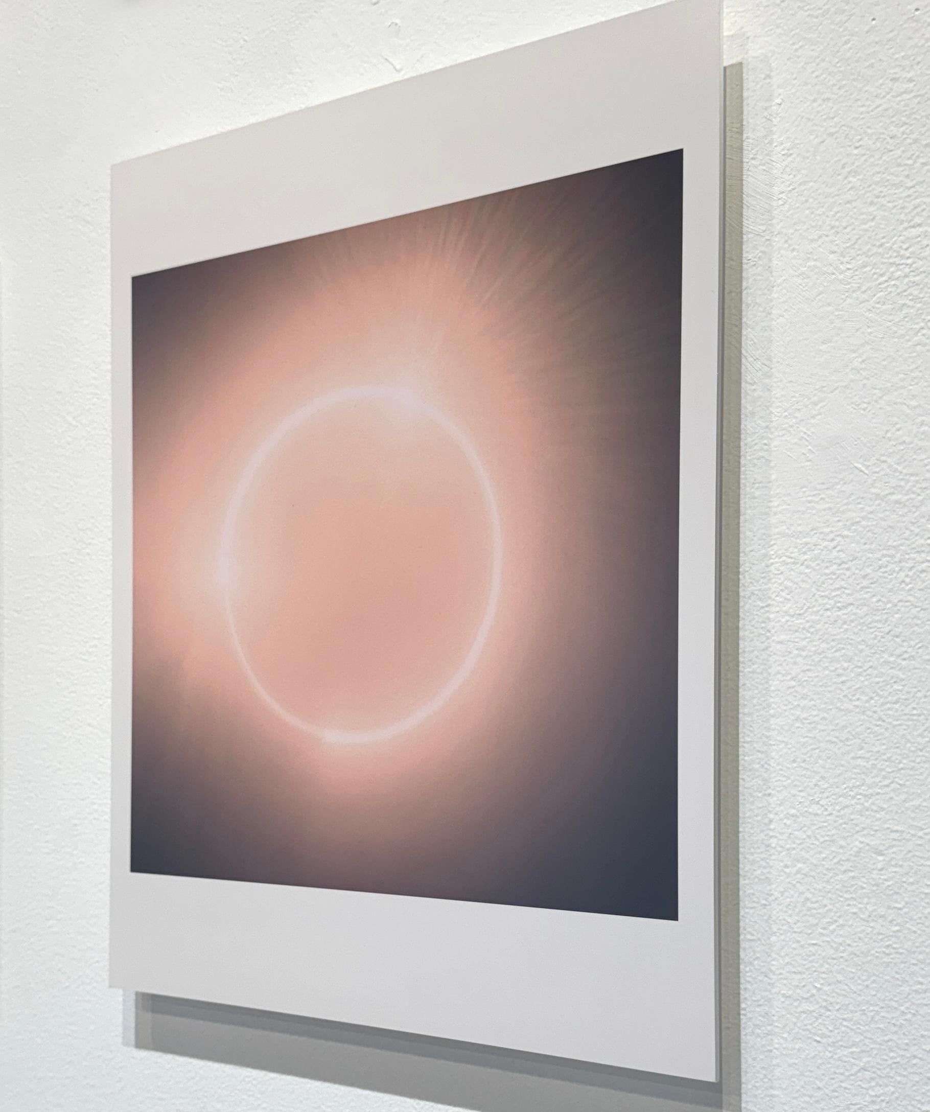 Color Photograph, Celestial, Landscape, Abstract Circular Pink, Limited Edition For Sale 5
