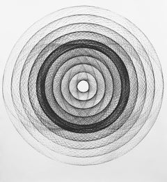 Framed black & white Unique Abstract geometric darkroom photograph