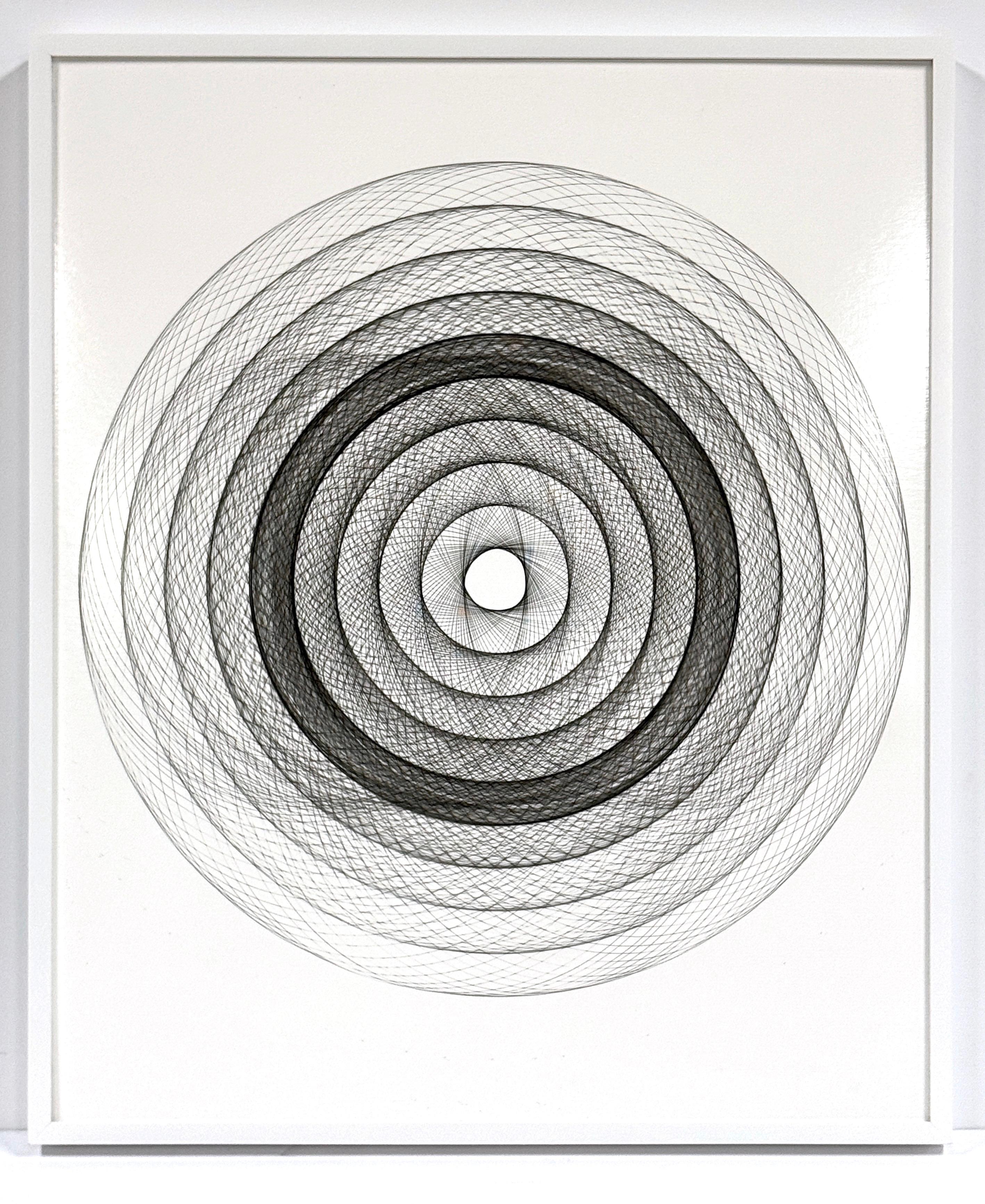 Fotografia in bianco e nero incorniciata Unique Abstract geometric darkroom