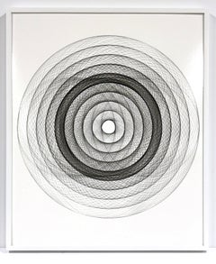 Fotografia in bianco e nero incorniciata Unique Abstract geometric darkroom