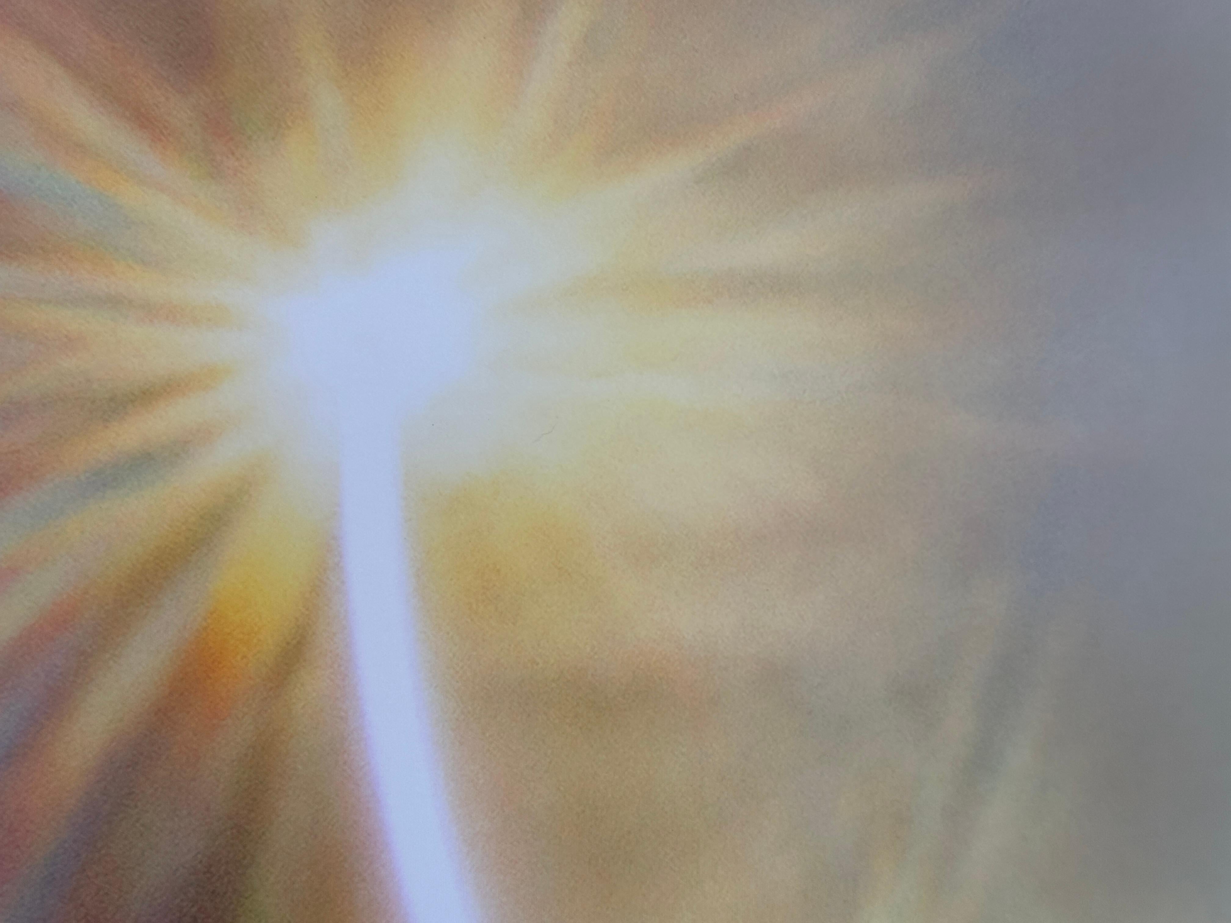 Limited Edition Color Photograph of the Sun, Trees, Nature, Landscape, 2025 For Sale 2