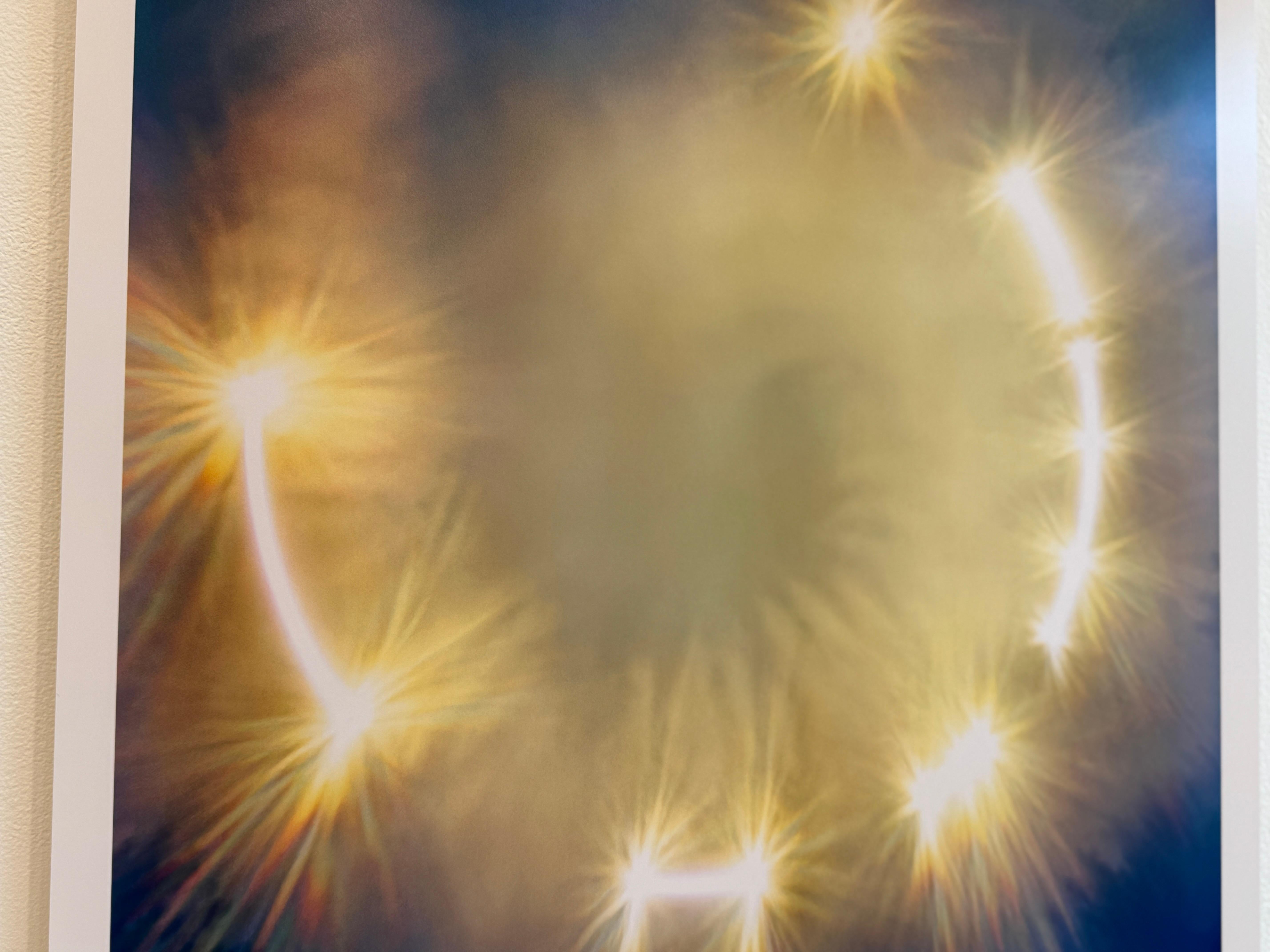 Limited Edition Color Photograph of the Sun, Trees, Nature, Landscape, 2025 For Sale 7