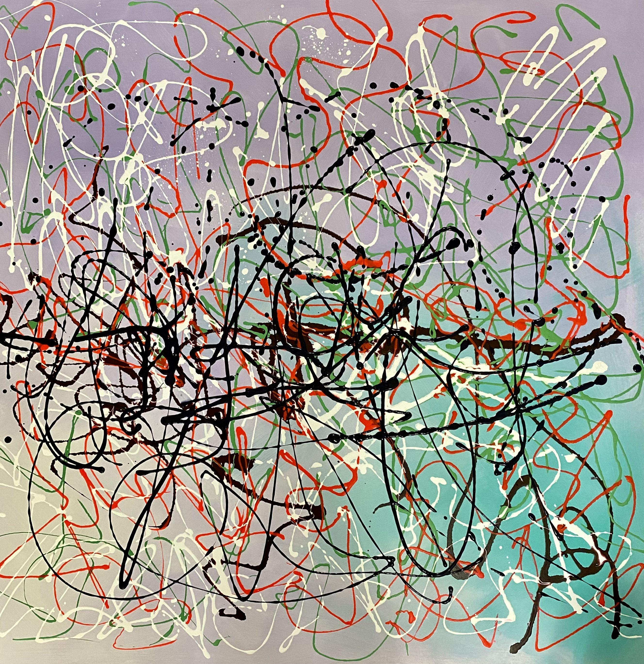 COCKTAIL, Pittura, Acrilico su tela - Painting di Betsy Miller