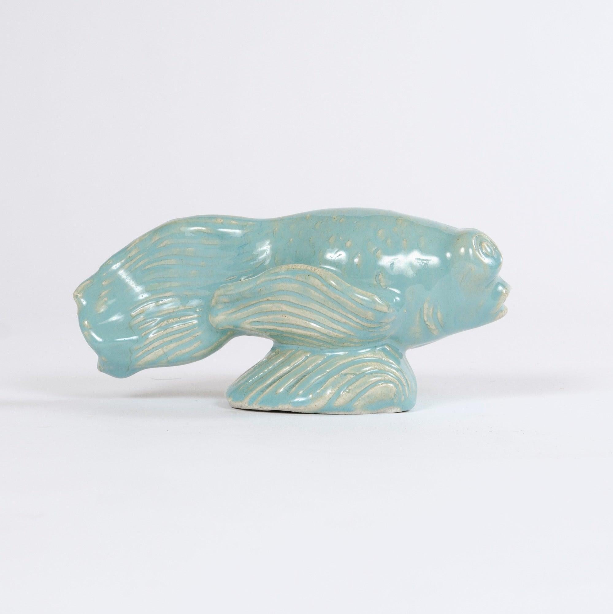 Escultura de pez Betta de Michael Schilkin para Arabia en Excelente estado para la venta en Sagaponack, NY