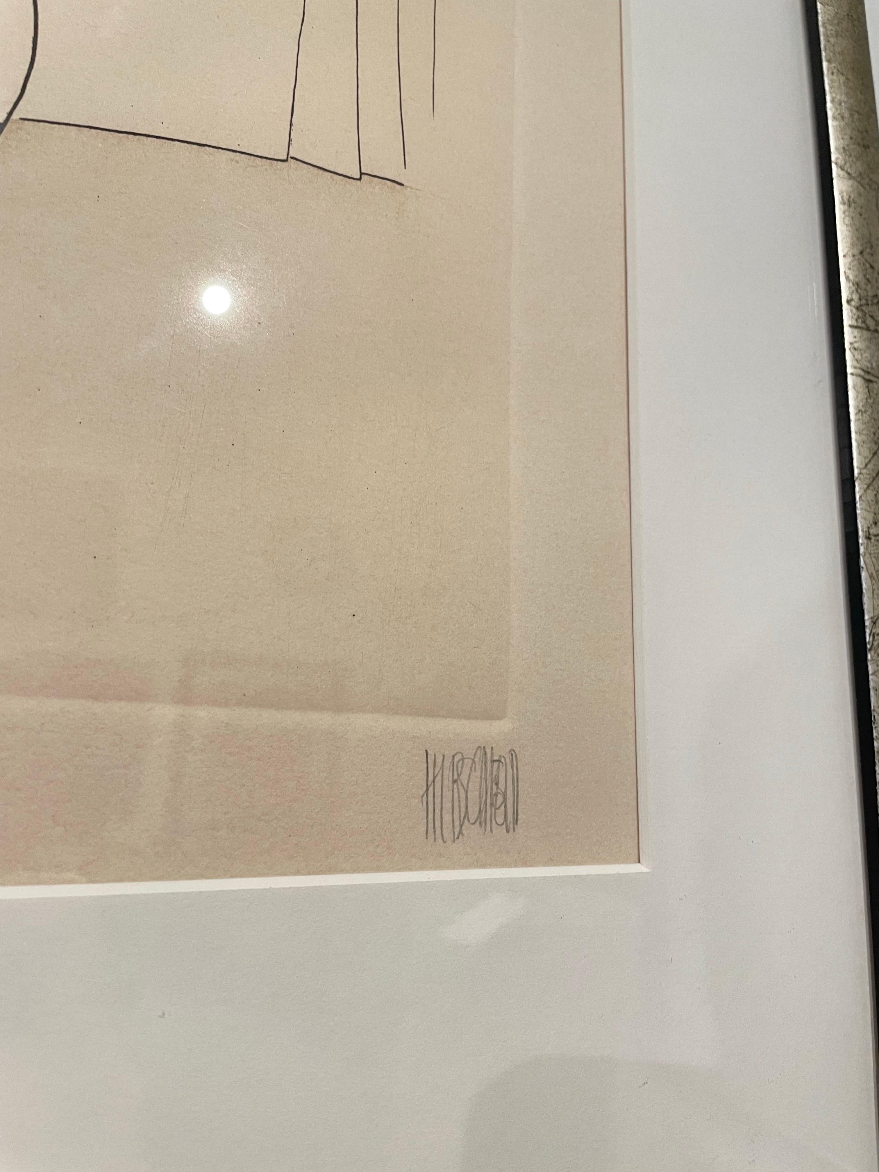 Bette Davis por Al Hirschfeld finales del siglo XX en venta