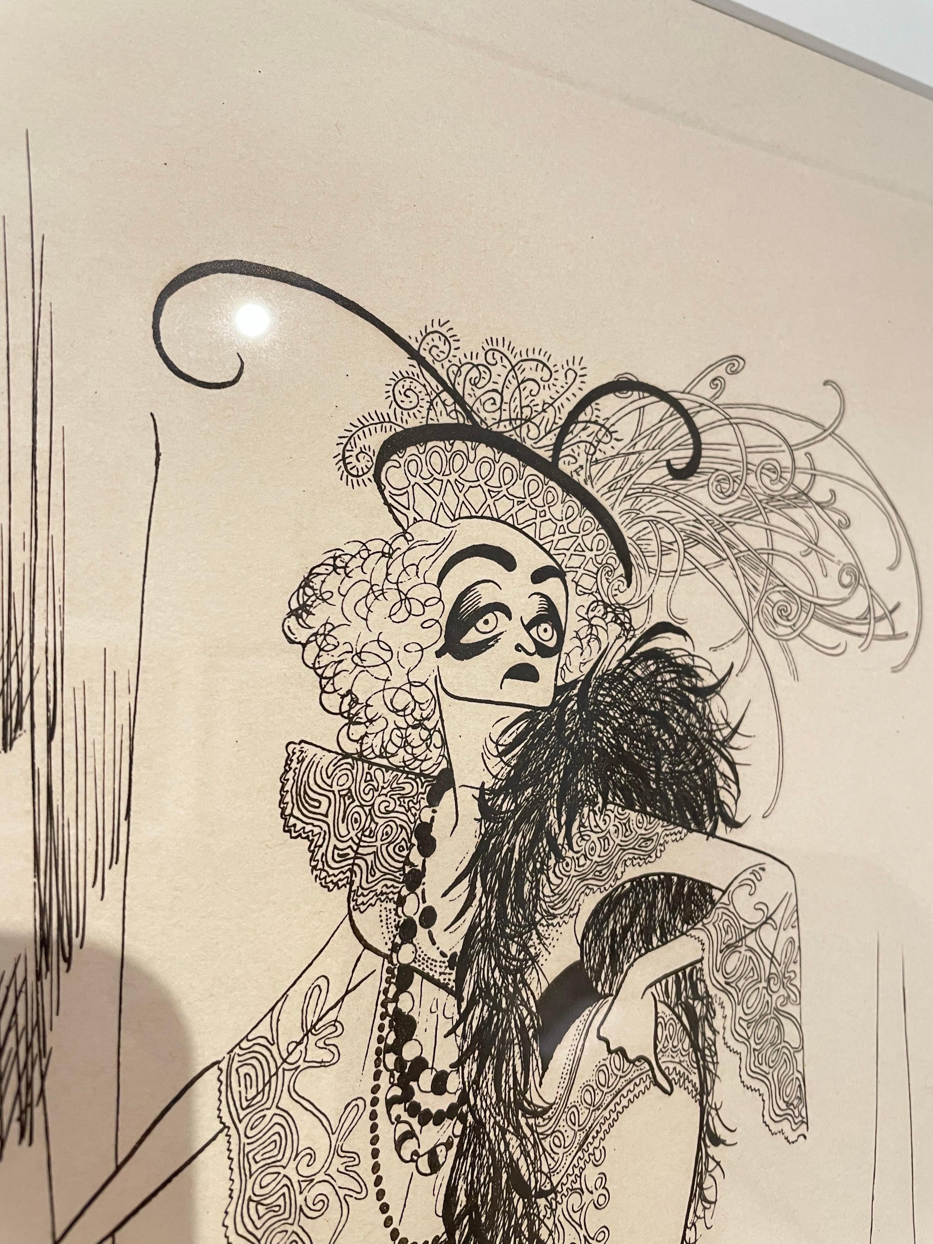 Bette Davis por Al Hirschfeld Papel en venta