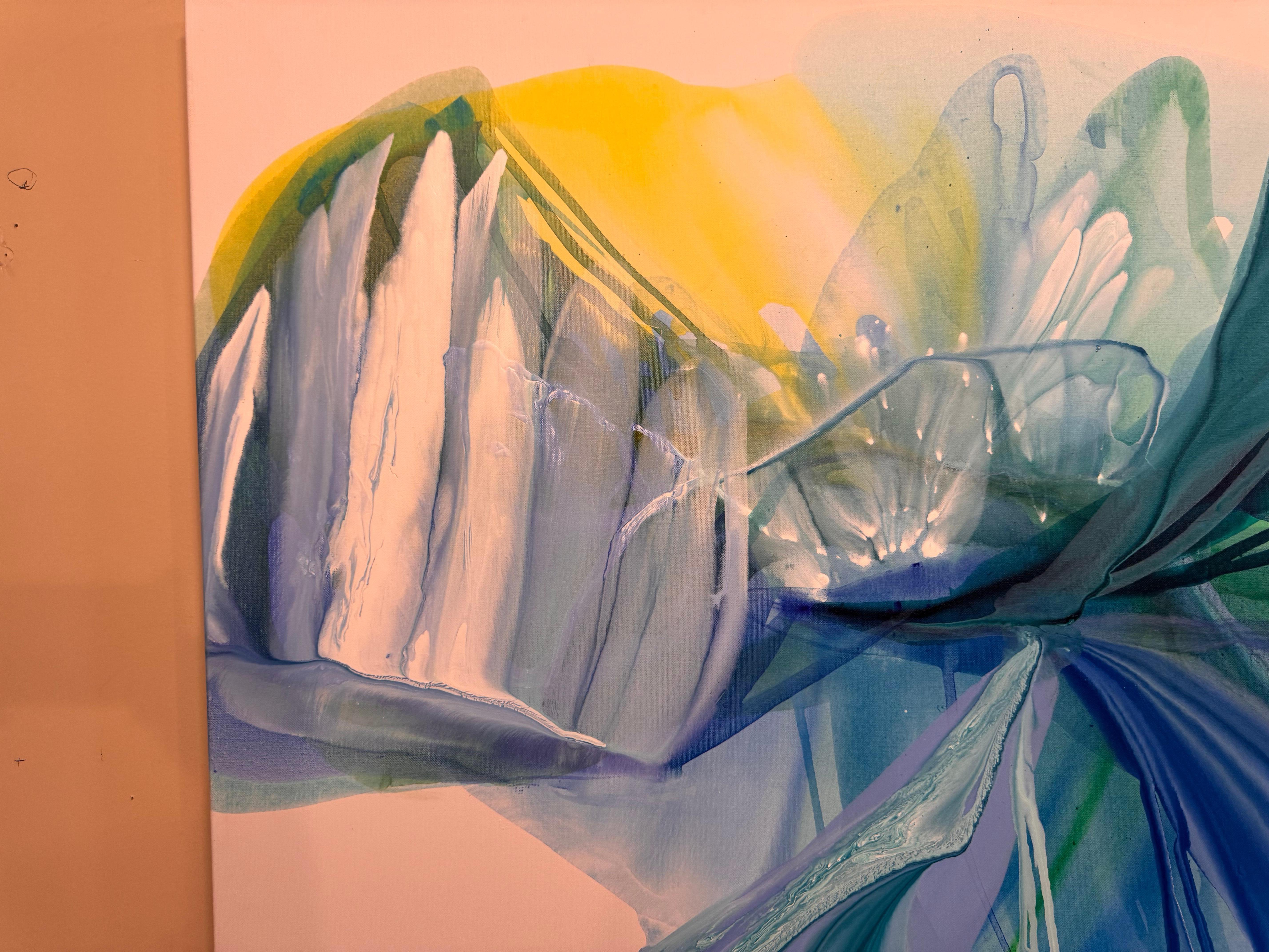 Klänge des Meeres (Abstrakter Expressionismus), Painting, von Bette Ridgeway