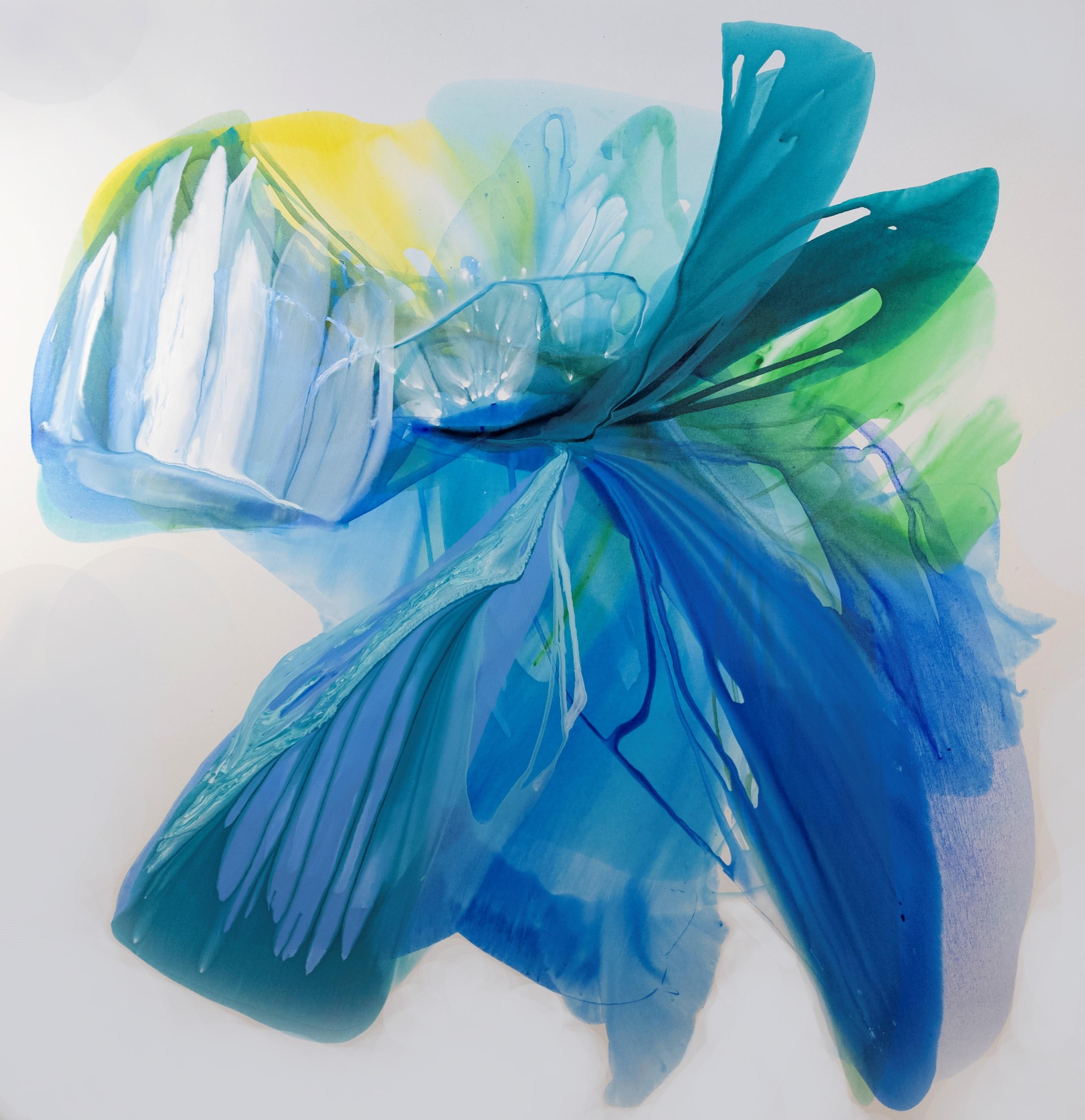 Bette Ridgeway Abstract Painting – Klänge des Meeres