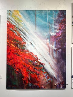 "Spring Light II", Bette Ridgeway, 90x68, acrylique/toile, Fluid Contemporary Art